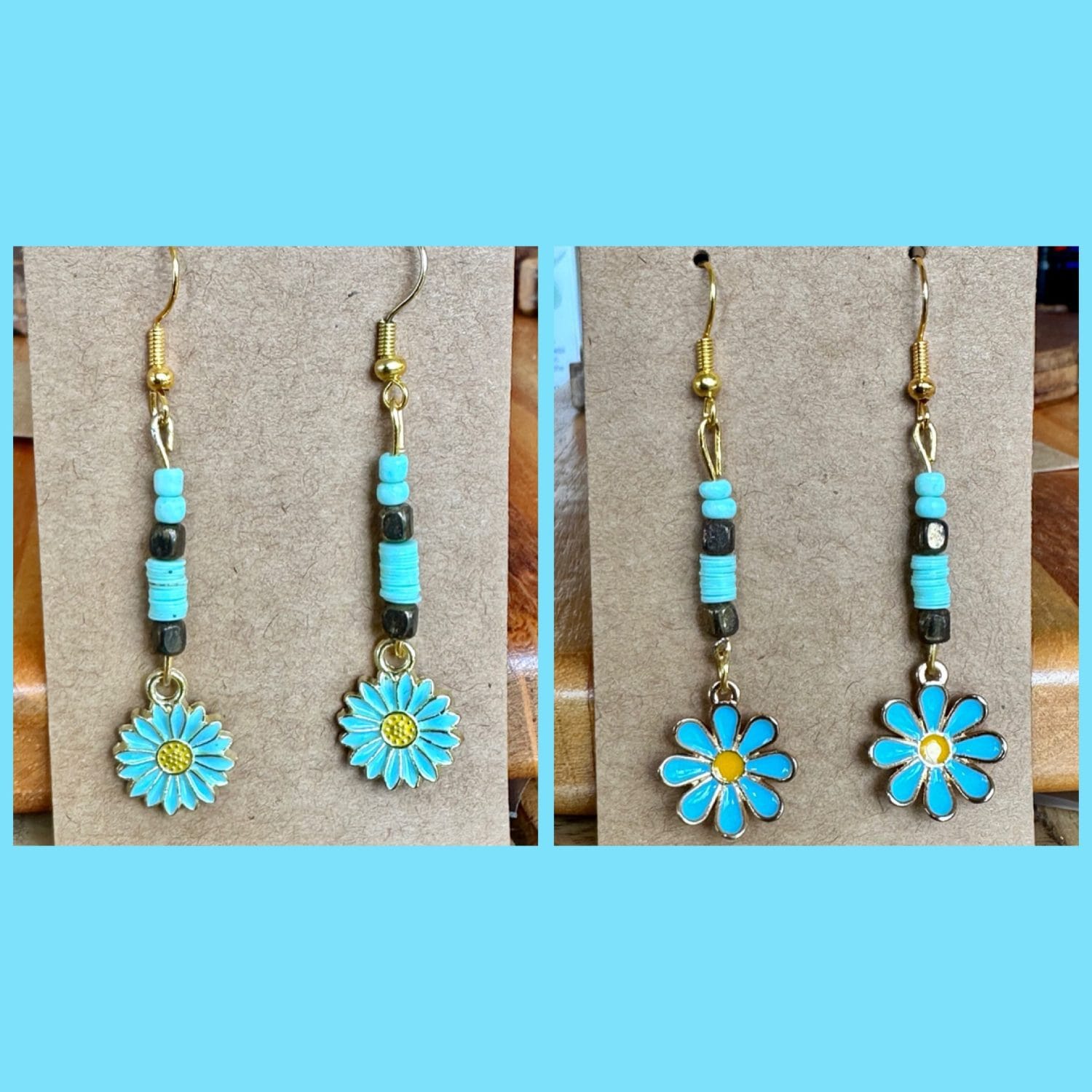 IMG_5560 blue daisy earrings