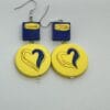 Hand-painted-ukraine-earrings-with-heart Hand painted ukraine earrings with heart style 2