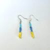 flag-colour-drop-earrings-2 Flag colour drop earrings