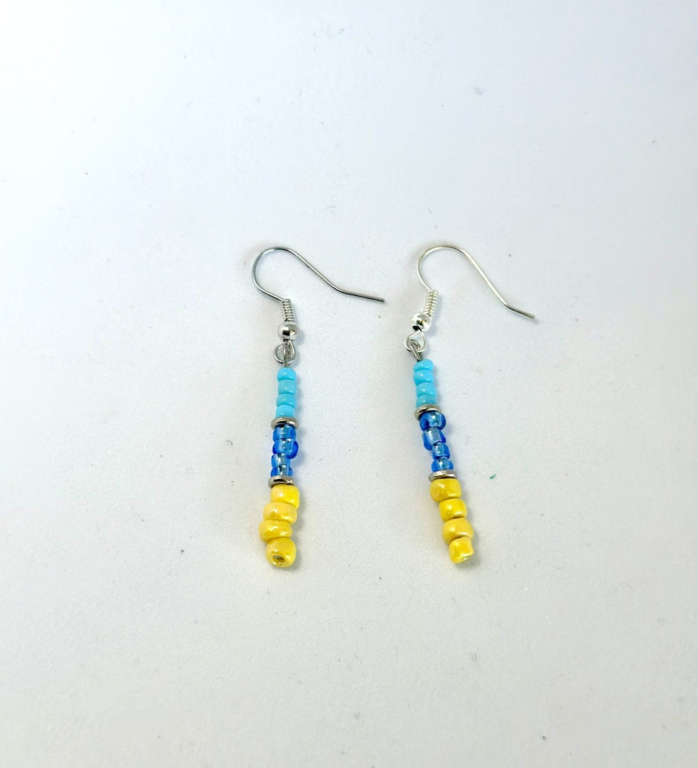 flag-colour-drop-earrings-2 Flag colour drop earrings