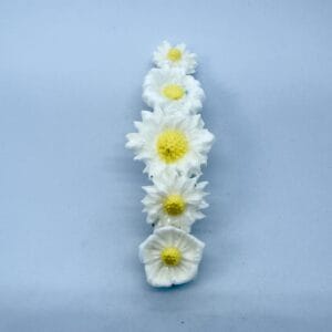 6cm handmade daisy hair clip