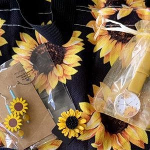 Sunflower Gift Pack with watch and hat