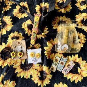 assorted sunflower gift pack