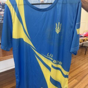 #SupportUkraine Lightweight Ukraine soccer shirt size 16 youth