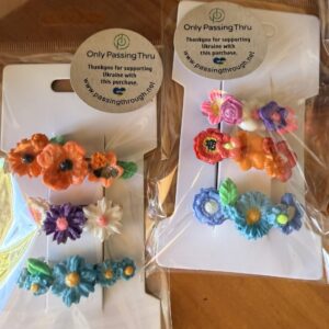 Floral Hairclips